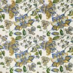 Decoupage Paper Napkins - Golden Blue Hindi Pattern - Image 2