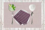 Hearts Purple Paper Napkin (Pack of 20)