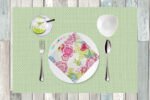 Floral Print Multicolour Paper Napkin - (Pack of 20)