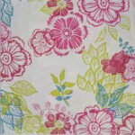 Floral Print Multicolour Paper Napkin - (Pack of 20)
