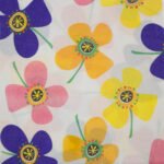 Floral Multicolour Paper Napkin - (Pack of 20)