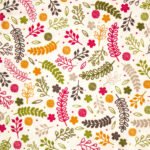 Leaves Print Paper Napkin- (Pack of 20)