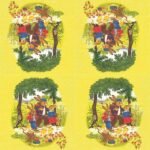 Decoupage Paper Napkins - Bunnies Print (4 Sheets)