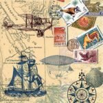 Decoupage Paper Napkins - Transport Print B (4 Sheets)
