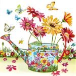 Decoupage Paper Napkins - Butterflies C (4 Sheets)