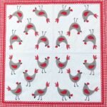 Chicken Print Paper Napkin - (Pack of 20)