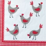 Chicken Print Paper Napkin - (Pack of 20)