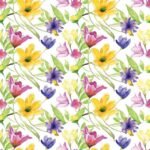 Decoupage Paper Napkins - Floral G (4 Sheets)