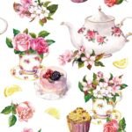 Decoupage Paper Napkins - Floral G (4 Sheets)