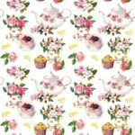 Decoupage Paper Napkins - Floral G (4 Sheets)