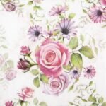 Decoupage Paper Napkins - Floral G (4 Sheets)