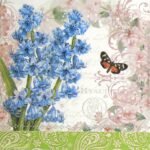 Decoupage Paper Napkins - Hyacint