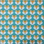 Fox Teal Paper Napkin - (Pack of 20)