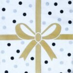 Ribbon Gold Paper Napkin - (Pack of 20)