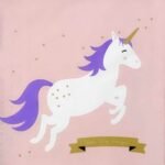 Unicorn Pink Paper Napkin - (Pack of 20)
