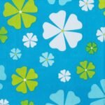 Floral Blue Paper Napkin - (Pack of 20)