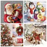 Decoupage Paper Napkins - Christmas/Xmas (4 Sheets)