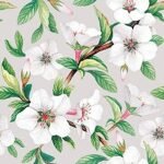 Decoupage Paper Napkins - Green Leaves B (4 Sheets)