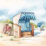 Decoupage Paper Napkins - Beach Theme (4 Sheets)