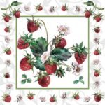 Decoupage Paper Napkins - Fresh Strawberries