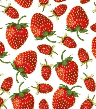 Decoupage Paper Napkins - Strawberries