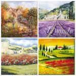 Decoupage Paper Napkins - Outdoor/Scenic - 6F (4 Sheets)