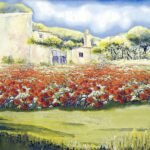 Decoupage Paper Napkins - Poppy Garden