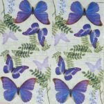 Decoupage Paper Napkins - Butterflies 6 (4 Sheets)