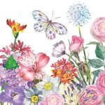 Decoupage Paper Napkins - Flower Garden