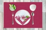 Floral Pink Paper Napkin - (Pack of 20)