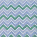 Chevron Blue & Green Paper Napkin - (Pack of 20)