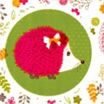 Breakfast / Cocktail Paper Napkin -Porcupine- Print - (Pack of 20)