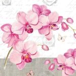 Decoupage Paper Napkins - Floral 11 (4 Sheets)