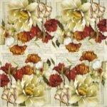 Decoupage Paper Napkins - Floral 12 (4 Sheets)