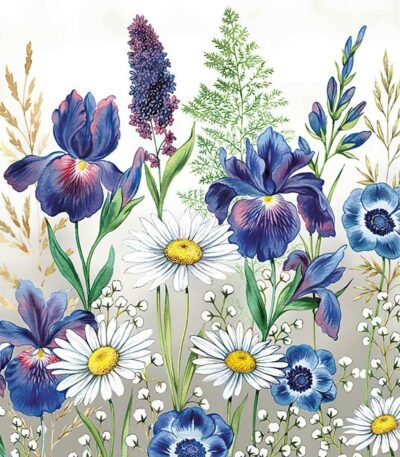 Decoupage Paper Napkins - Mixed Meadow