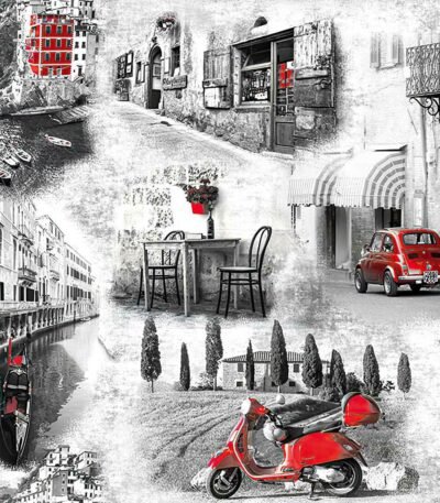 Decoupage Paper Napkins - Italian Streets