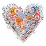 Decoupage Paper Napkins - Spring Heart