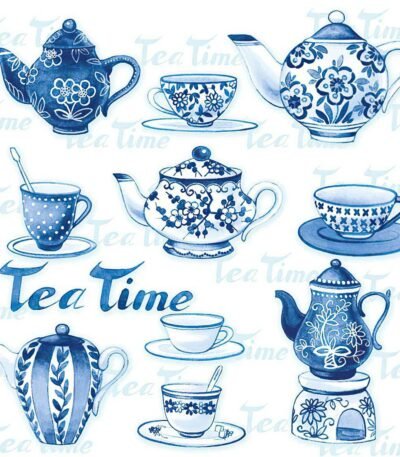 Decoupage Paper Napkins - Tea Moments