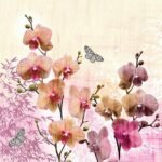 Decoupage Paper Napkins - Orient Orchids