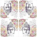 Decoupage Paper Napkins - Buddha Stone