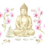 Decoupage Paper Napkins - Buddha Flowers