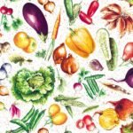 Decoupage Paper Napkins - Vegetables