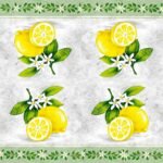 Decoupage Paper Napkins - Lemon Branch