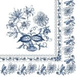 Decoupage Paper Napkins - Blue Onion