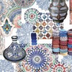 Decoupage Paper Napkins - Medina Blue