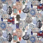 Decoupage Paper Napkins - Medina Blue