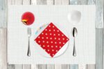 Polka Dot Paper Napkin Red- (Pack of 20)