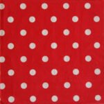 Polka Dot Paper Napkin Red- (Pack of 20)