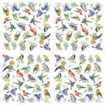 Decoupage Paper Napkins - Birds Vote