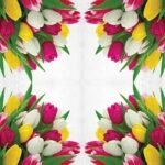 Decoupage Paper Napkins - Floral 19 (4 Sheets)